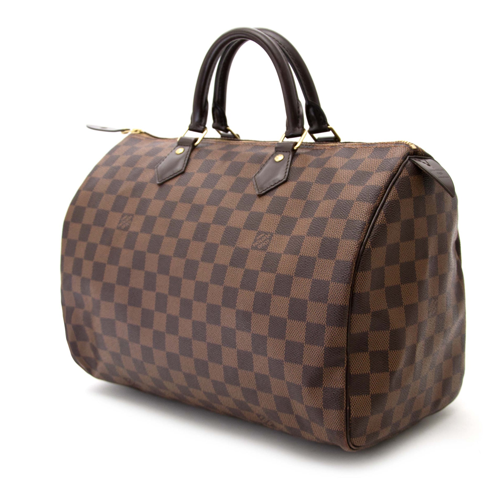 shop safe online your secondhand Louis Vuitton Damier Ebène Speedy 35