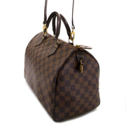 louis vuitton damier speedy 30 + strap now for sale at labellov vintage fashion webshop belgium