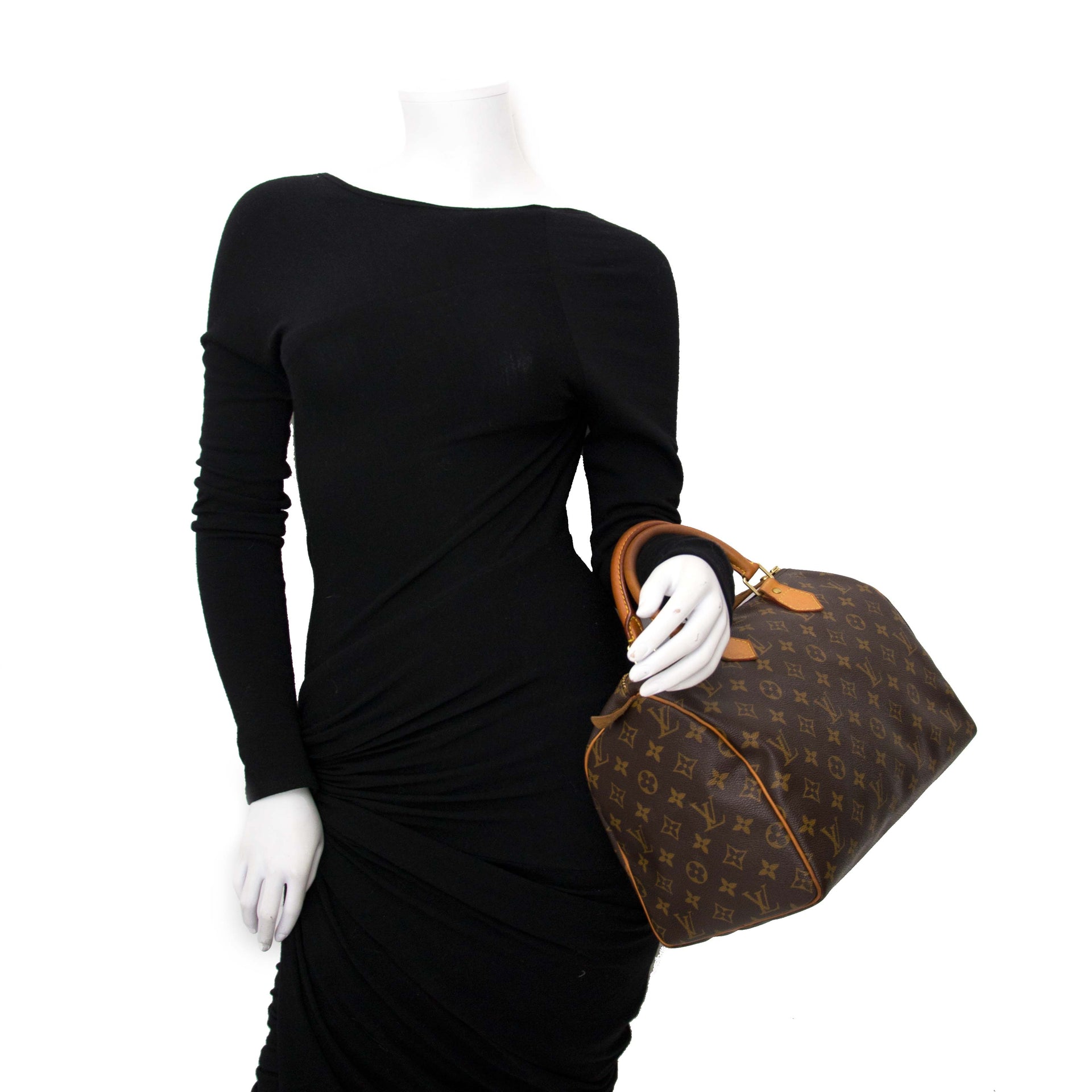 shop safe online secondhand Louis Vuitton Monogram Speedy 30