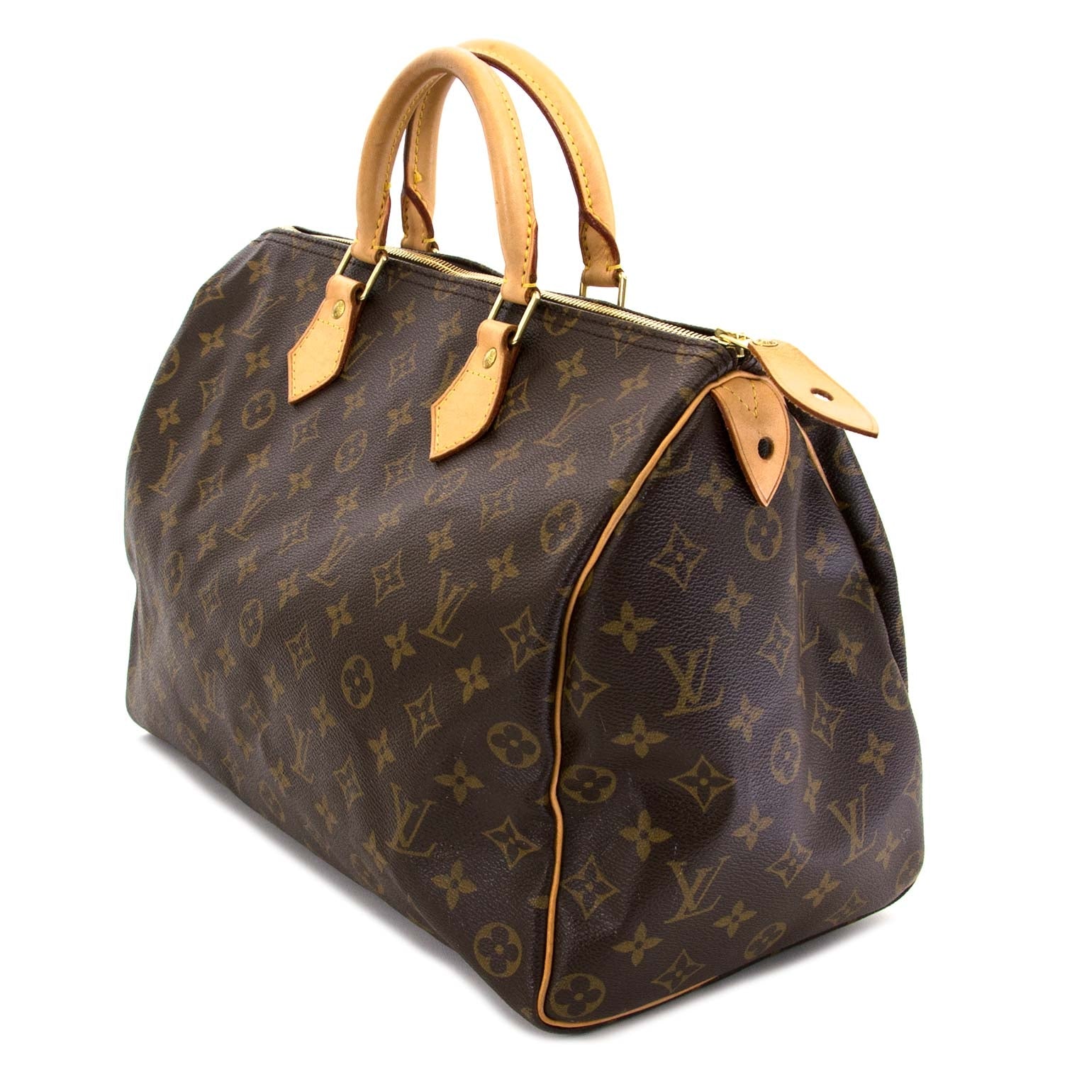 buy and sell second hand Louis Vuitton Monogram Speedy 35 for the best price at labellov vintage online shop