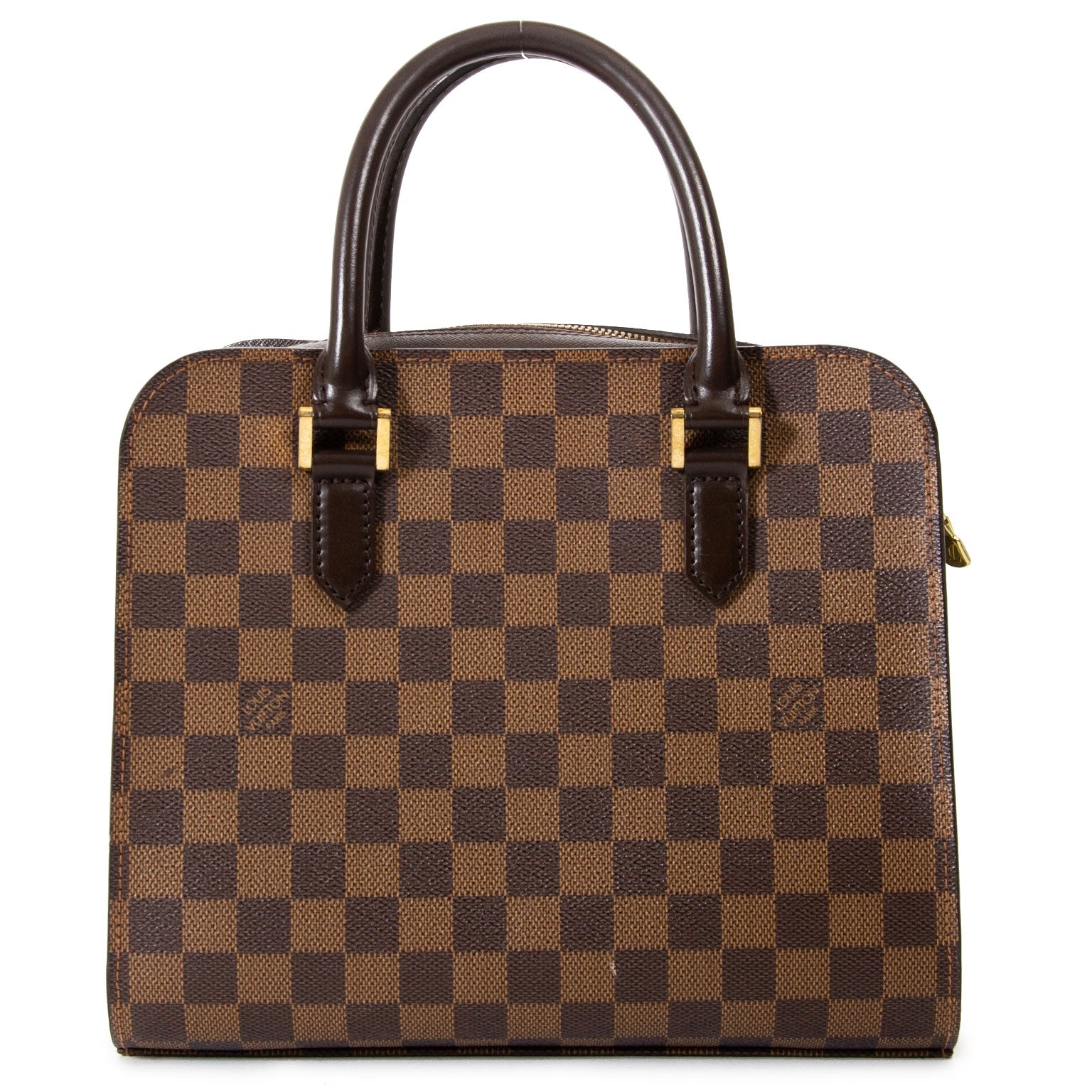 louis vuitton damier ebene triana handbag now for sale at labellov vintage fashion webshop belgium