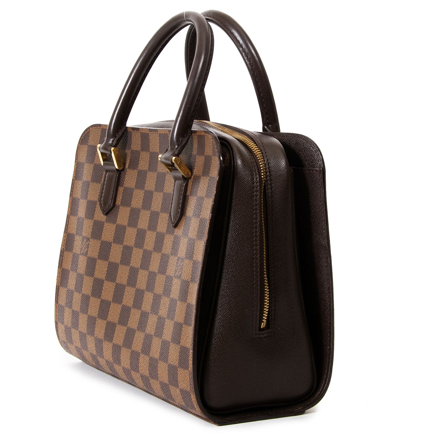 louis vuitton damier ebene triana tas nu te koop bij labellov vintage mode webshop belgië