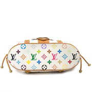 achetez en ligne pour le meilleur prix Louis Vuitton White Monogram Multicolor Theda GM Bag