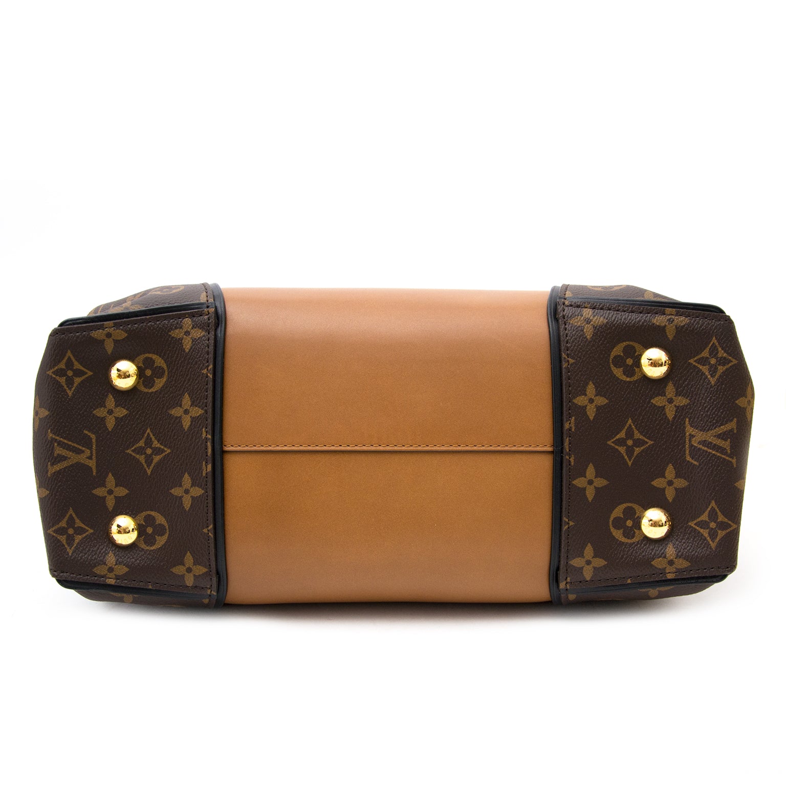 Louis Vuitton Limited W Cuir Orfevre Tote Noisette PM Bag shop safe online
