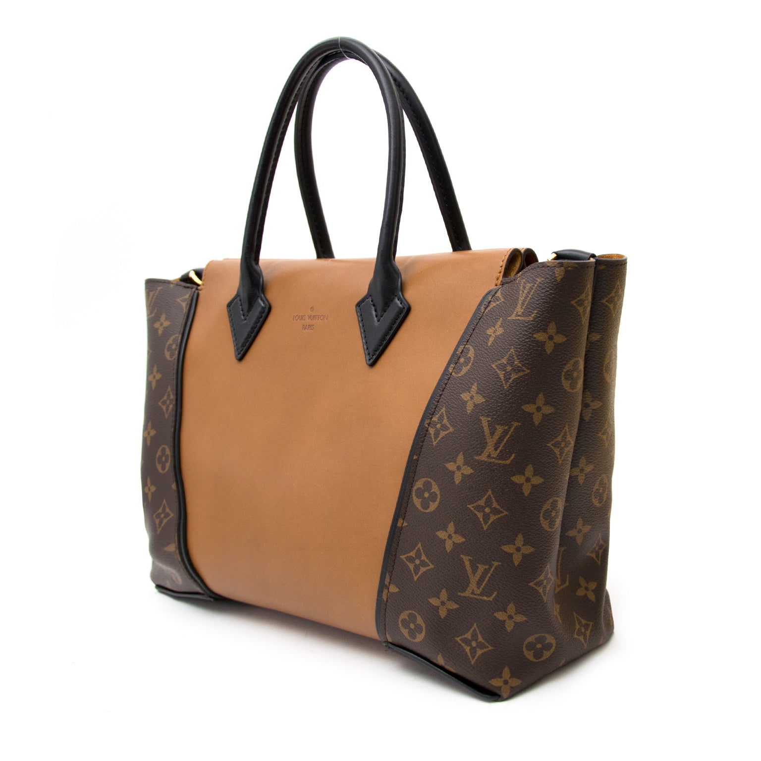 koop online aan de beste prijs Louis Vuitton Limited W Cuir Orfevre Tote Noisette PM Bag