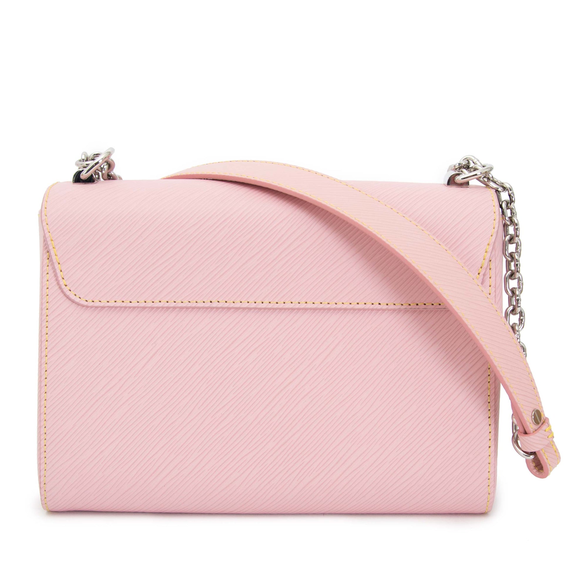 acheter en ligne seconde main 100% authentic Louis Vuitton Baby Pink Twist MM