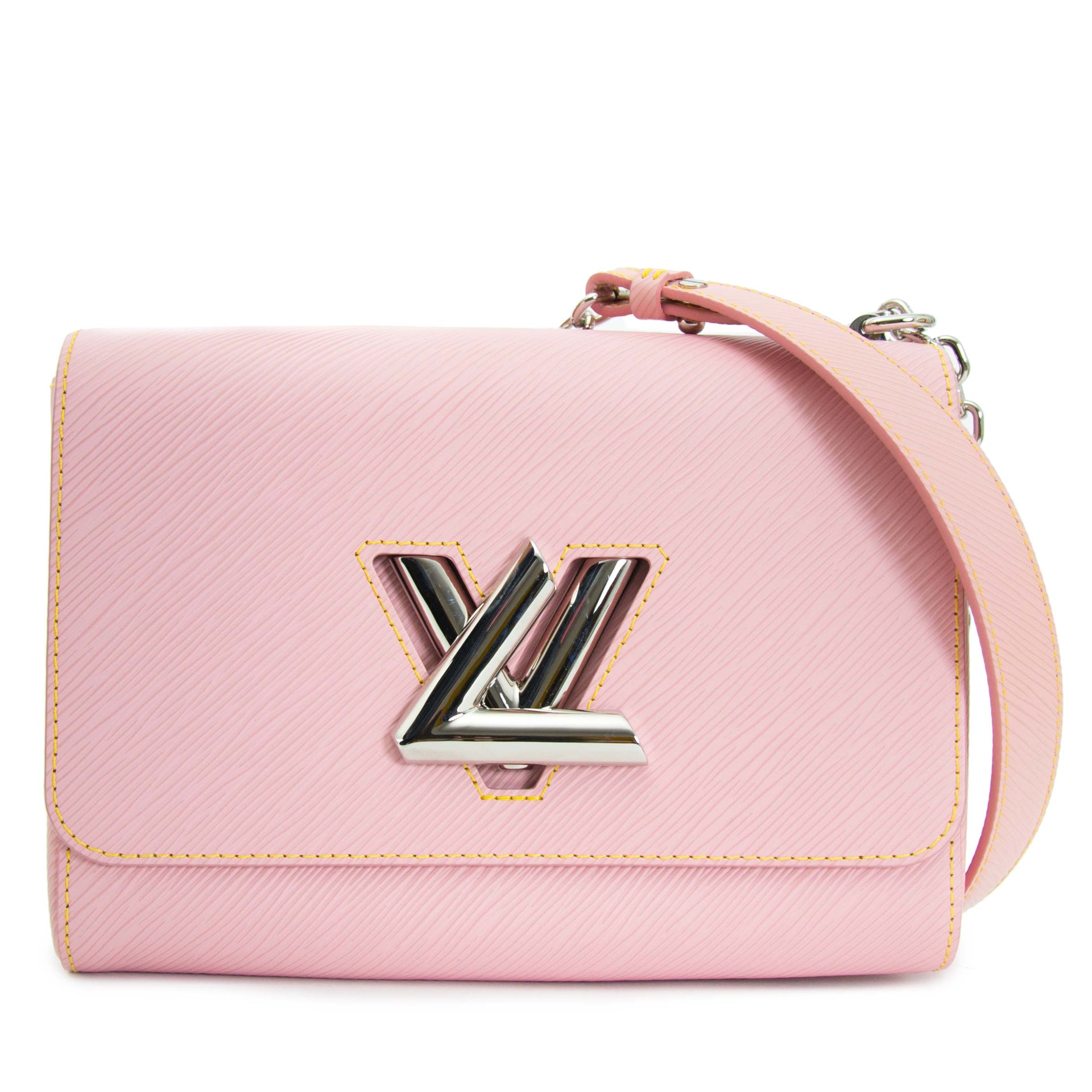 shop safe online at the best price Louis Vuitton Baby Pink Twist MM