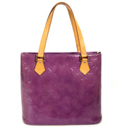 buy and sell second hand Louis Vuitton Vernis Houston Violette Monogram Bag at labellov vintage online shop antwerp