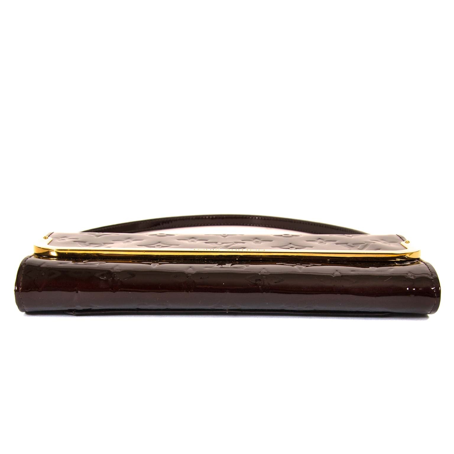 buy and sell second hand Louis Vuitton Rossmore Amarante Monogram Vernis at labellov.com for the best price