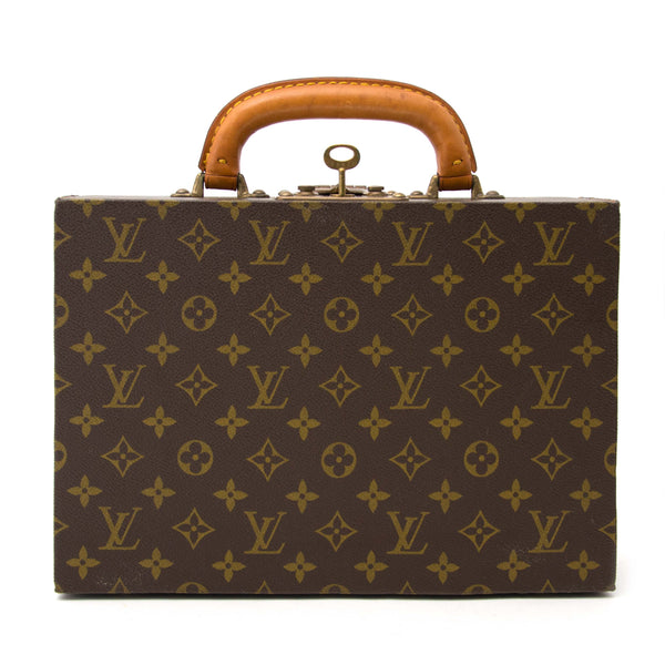 Vintage Louis Vuitton Monogram Jewellery Case Trunk M47140 – Labellov