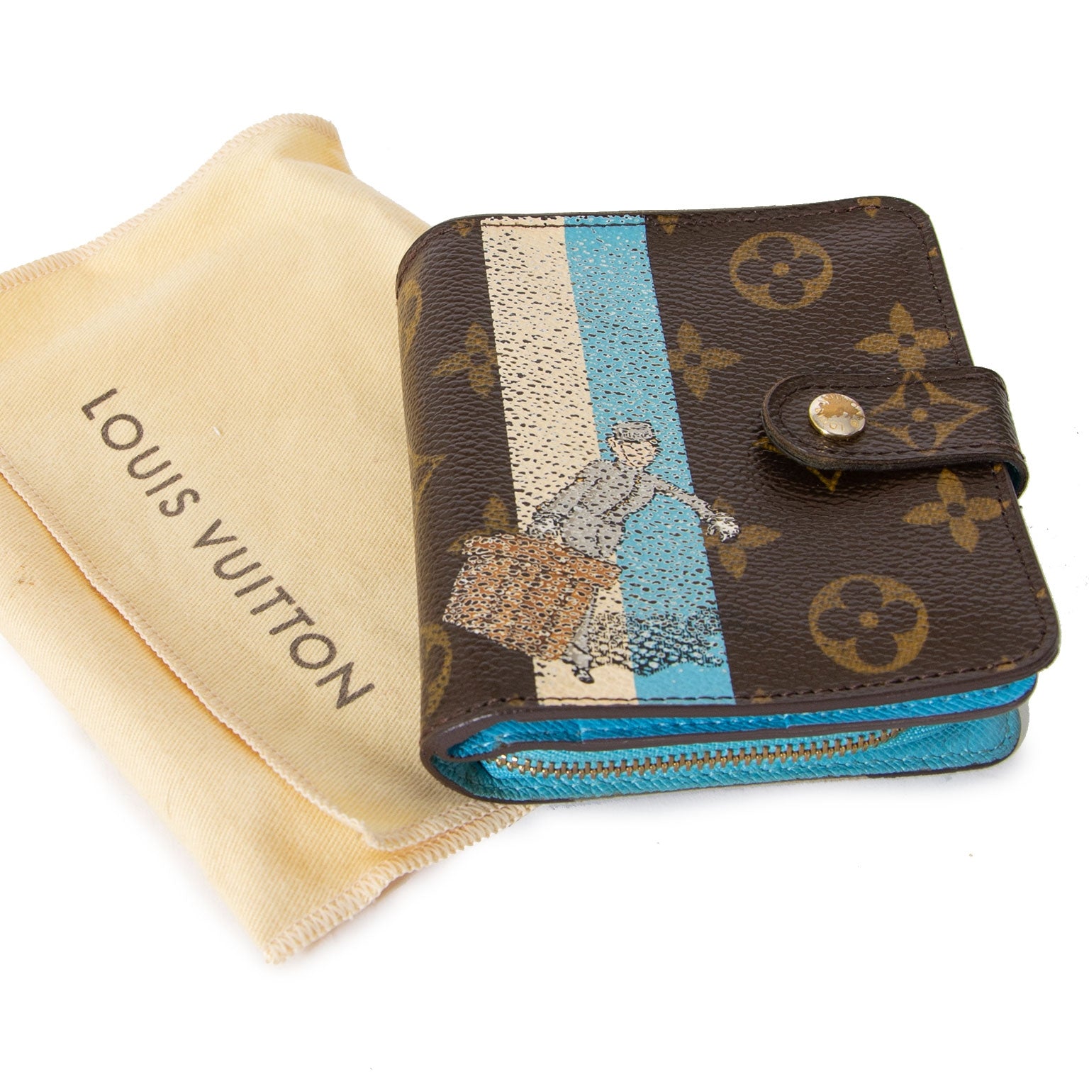 louis vuitton monogram tintin bellboy grooms wallet now for sale at labellov vintage fashion webshop belgium