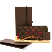 acheter en ligne pour le meilleur prix Louis Vuitton Limited Edition Ikat Indian Rose Insolite Wallet