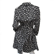 koop online aan de beste prijs Louis Vuitton x Yayoi Kusama White Polkadots Trenchcoat
