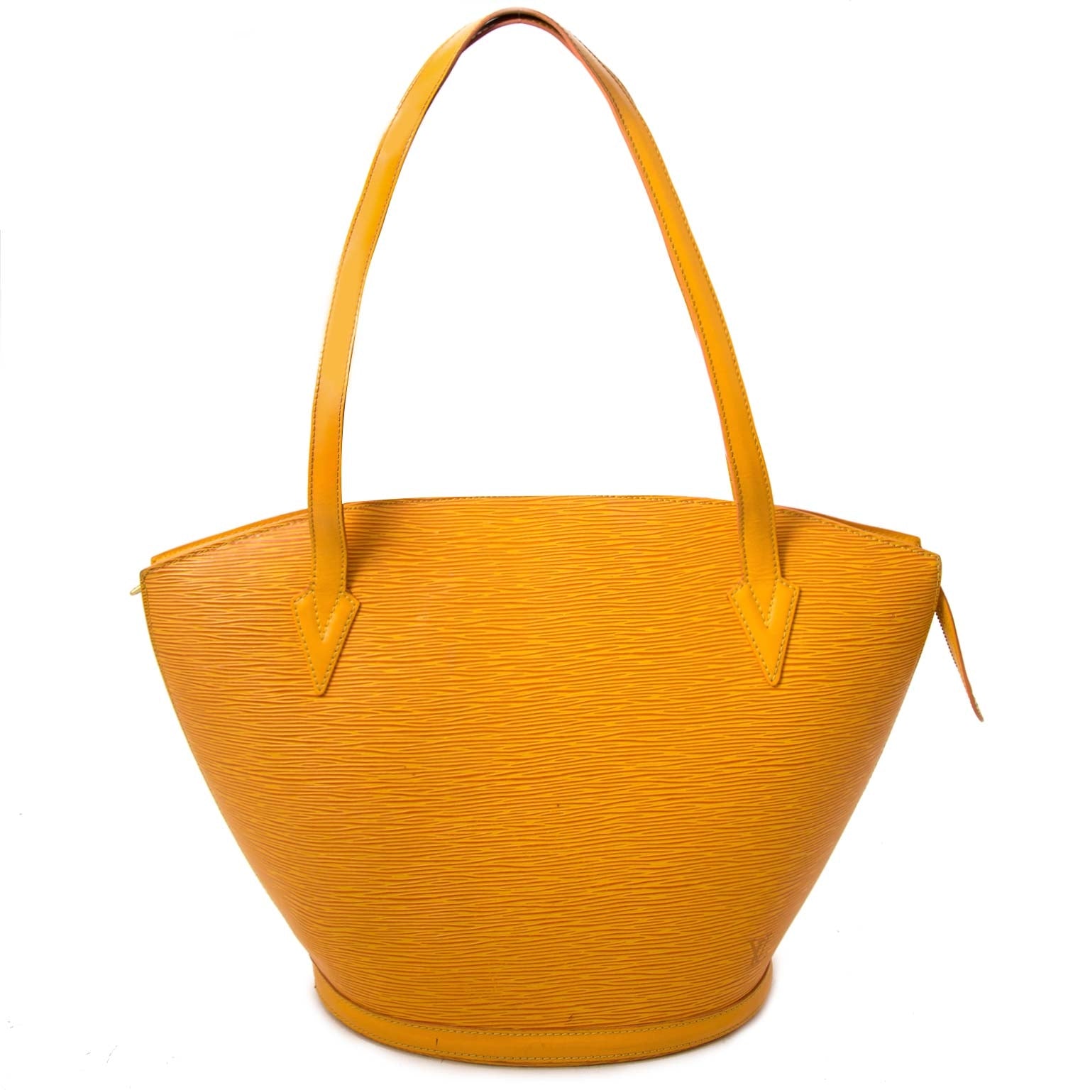 bent u op zoek naar authentieke exemplaren Louis Vuitton Yellow Epi Leather Saint Jacques Shoulder Bag