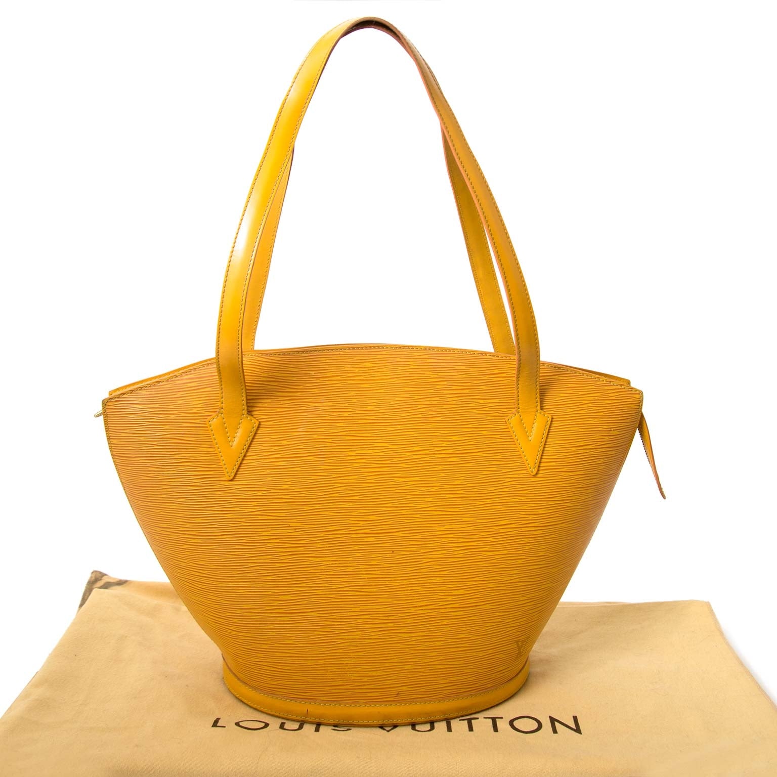 Louis Vuitton Yellow Epi Leather Saint Jacques Shoulder Bag kopen en verkopen aan de beste prijs
