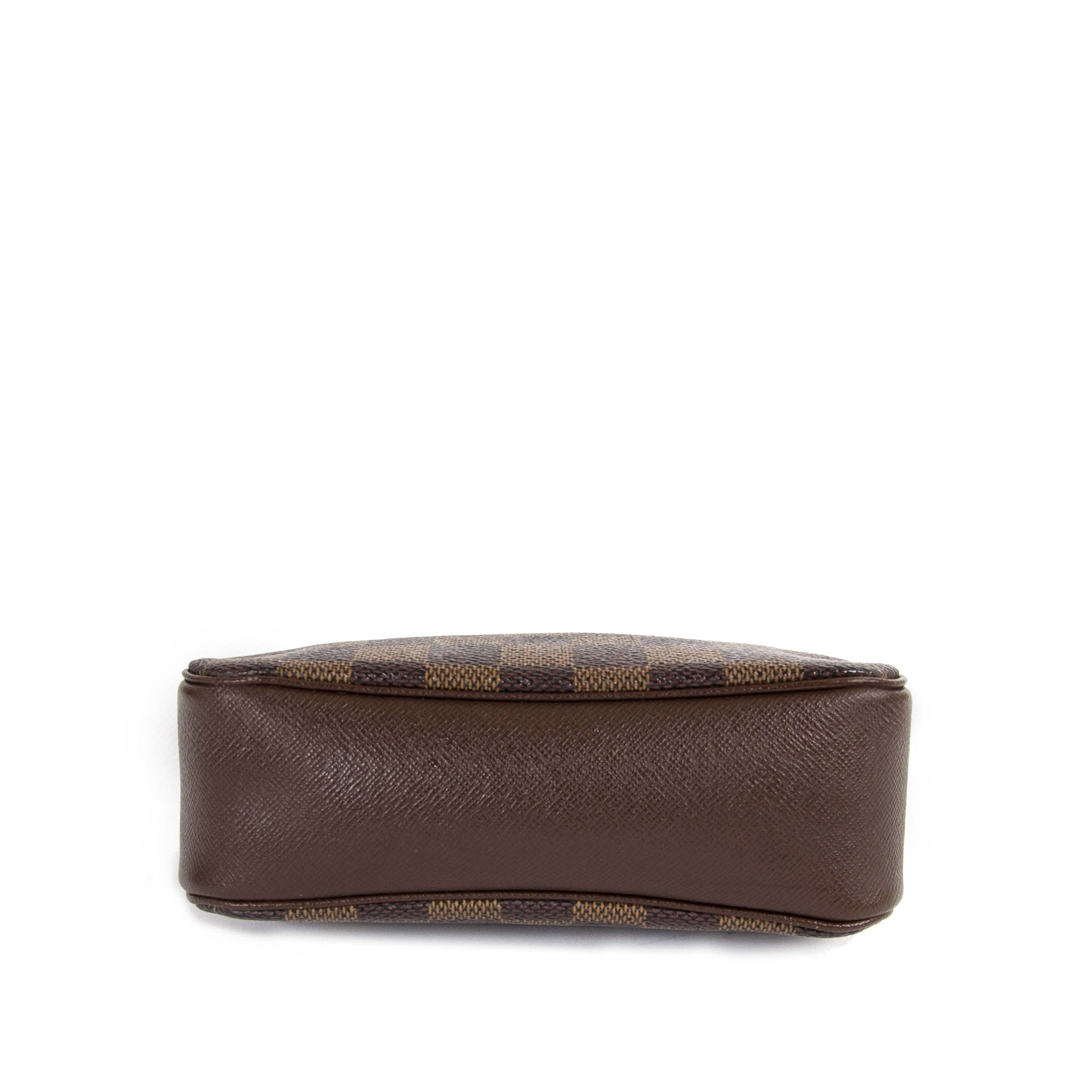 Louis Vuitton Damier Square Trousse Pochette Shoulder Bag now for sale at labellov vintage fashion webshop belgium