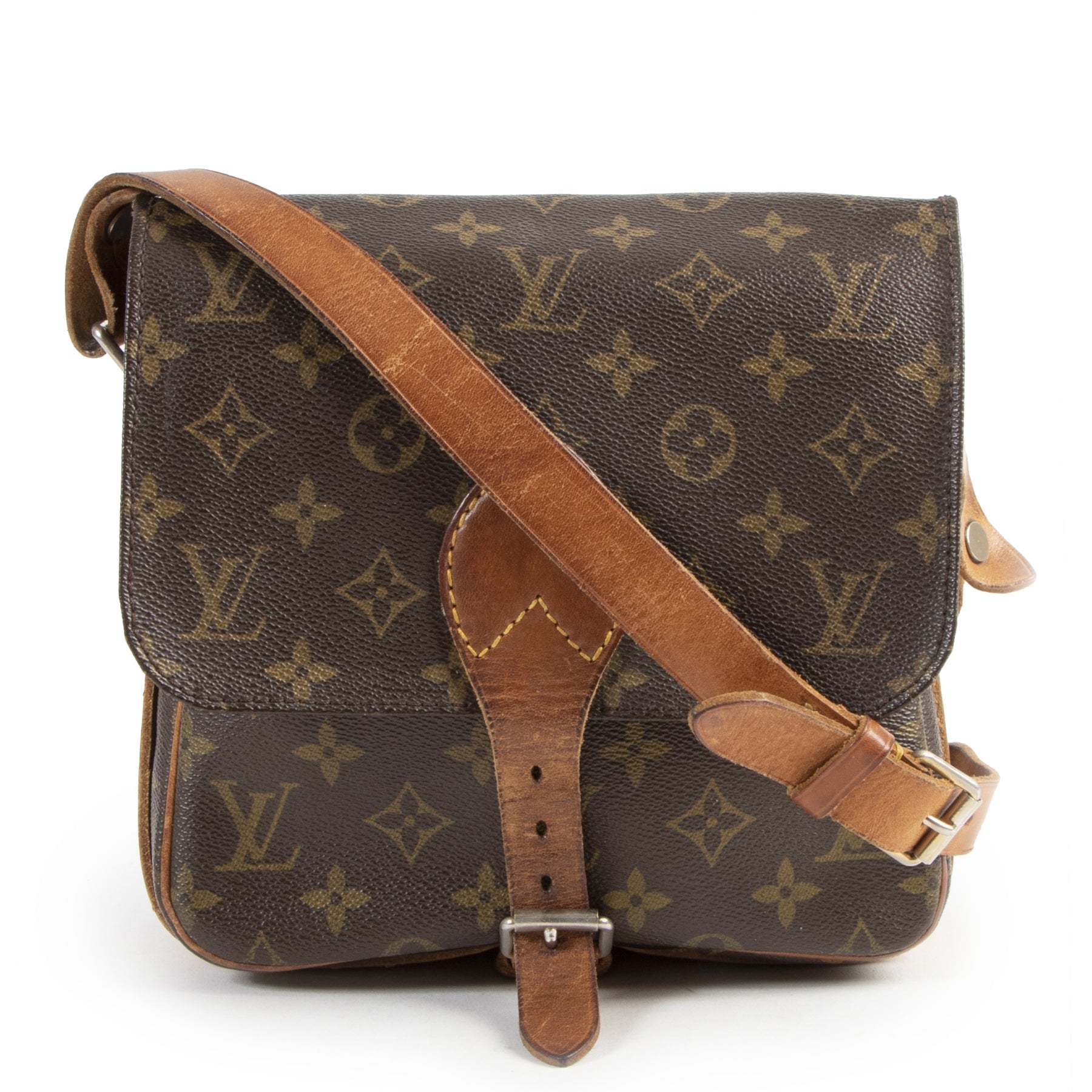 Louis Vuitton Cartouchiere GM Monogram Crossbody Bag