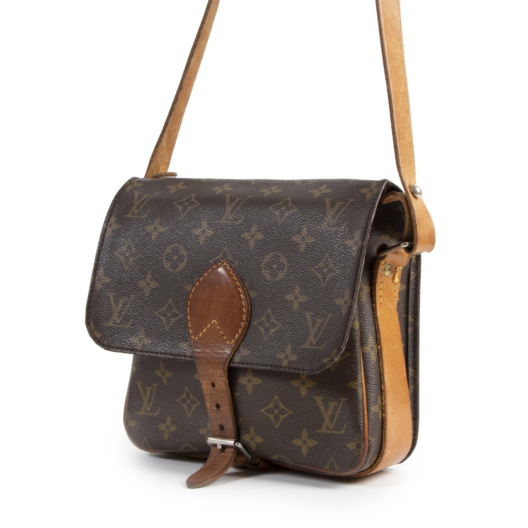 Louis Vuitton Cartouchiere GM Monogram Crossbody Bag