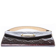 Louis Vuitton Sunset Boulevard Amarante Monogram Vernis Evening Bag