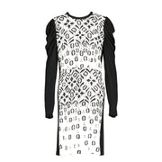 Louis Vuitton FW15 Runway Printed Dress - Size L