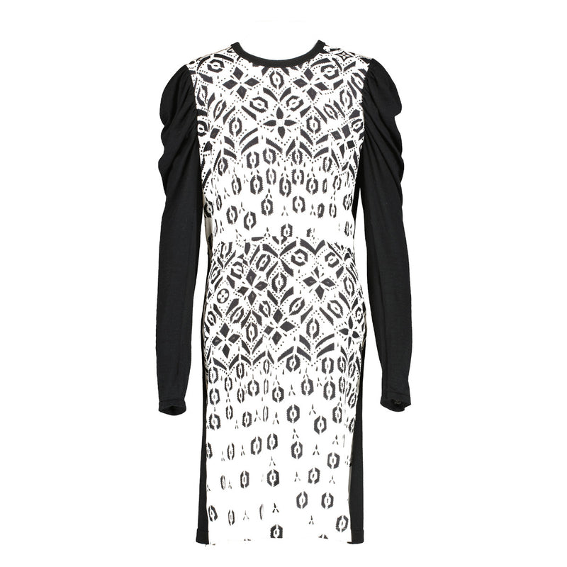 Louis Vuitton FW15 Runway Printed Dress - Size L