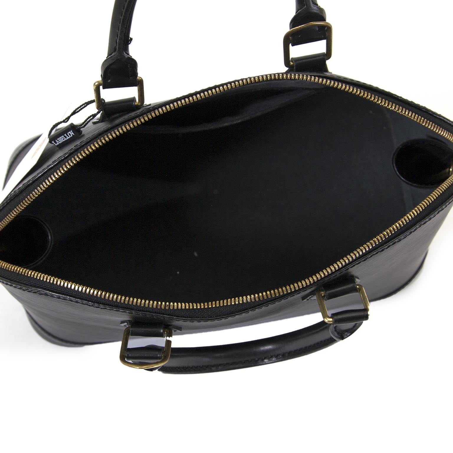 Louis Vuitton Black Epi Leather PM Alma Bag – Labellov