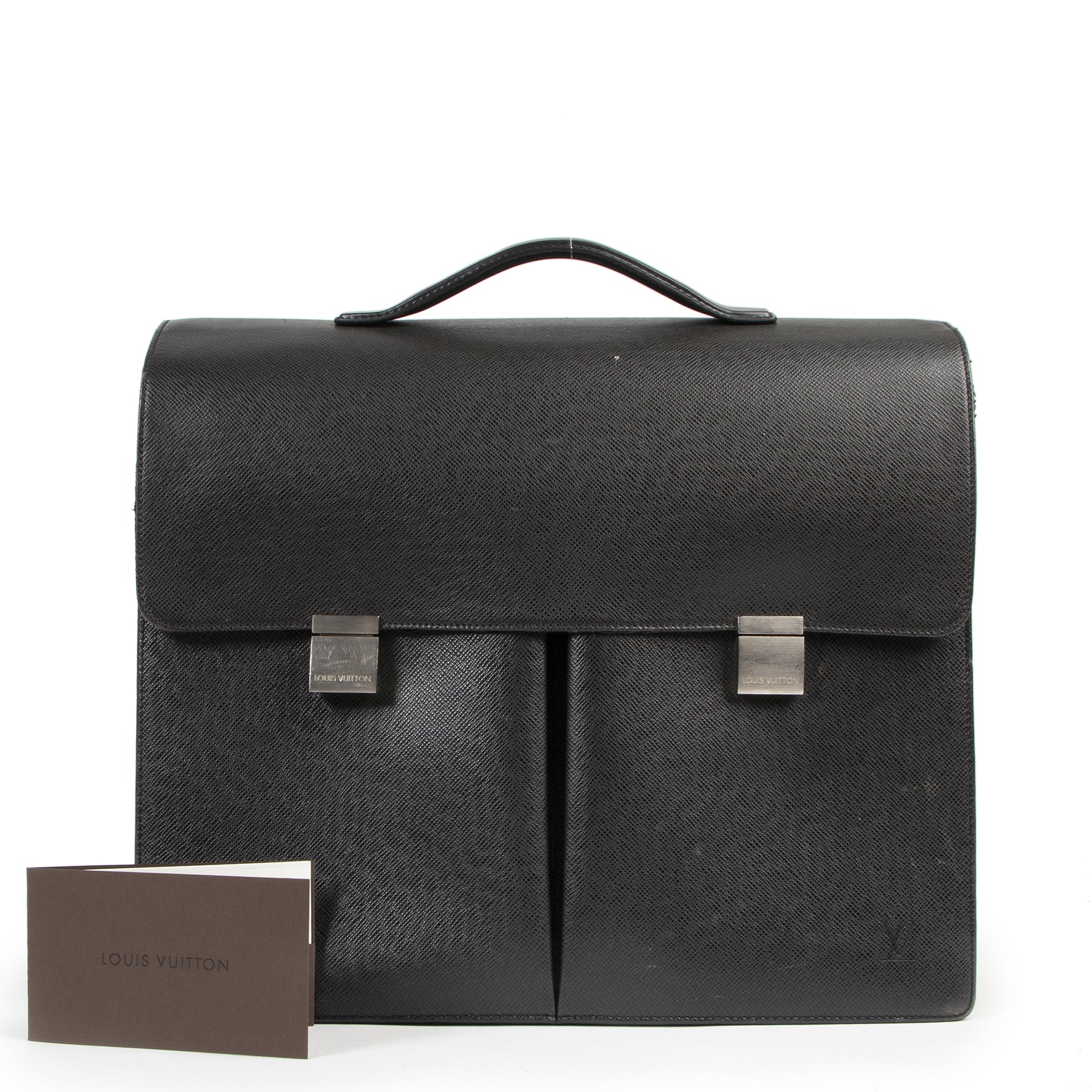 Louis Vuitton Taiga Khazan Briefcase