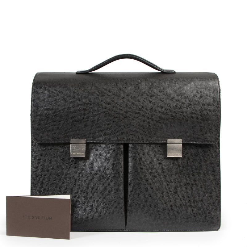 Louis Vuitton Taiga Khazan Briefcase