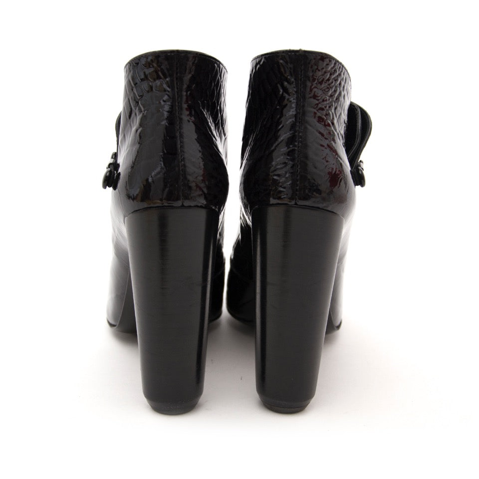 acheter en ligne pour le meilleur prix Louis Vuitton Patent Croc Embossed Delft Cornelia