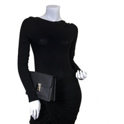 Louis Vuitton Black Neo Belaia Taiga Ardios Clutch