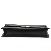 Louis Vuitton Black Neo Belaia Taiga Ardios Clutch