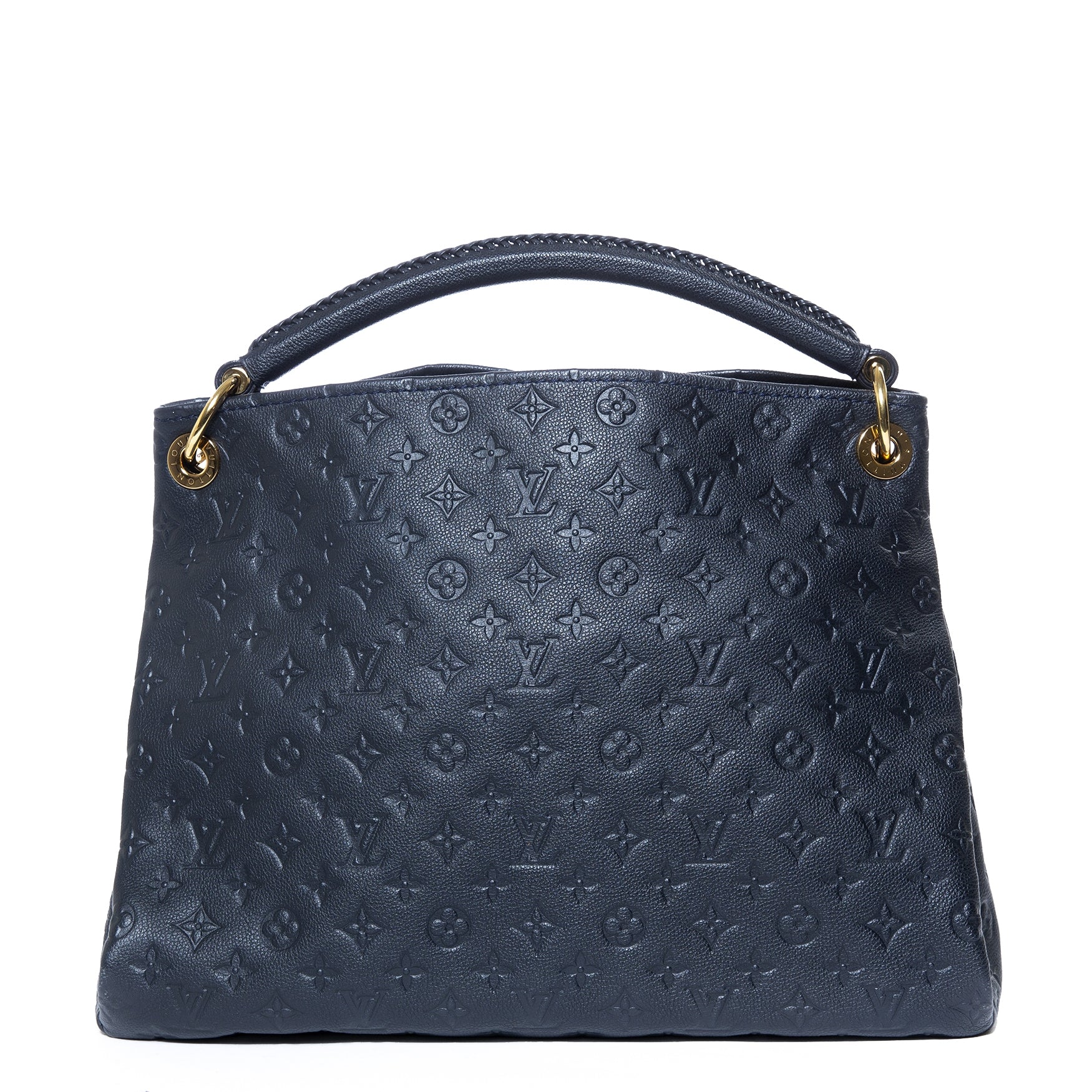 louis vuitton navy blue artsy mm bag now for sale at labellov vintage fashion webshop belgium
