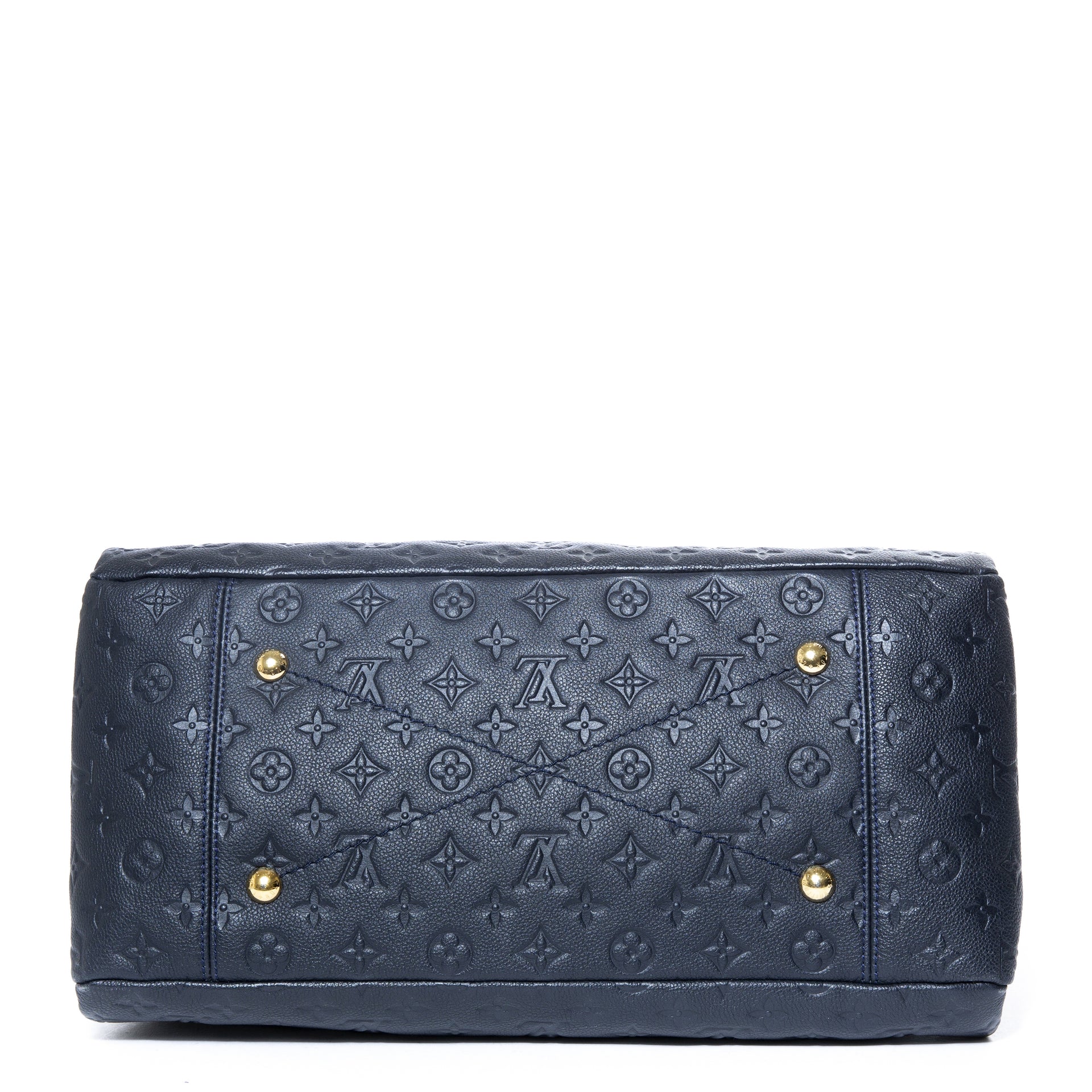 louis vuitton navy blue artsy mm bag now for sale at labellov vintage fashion webshop belgium