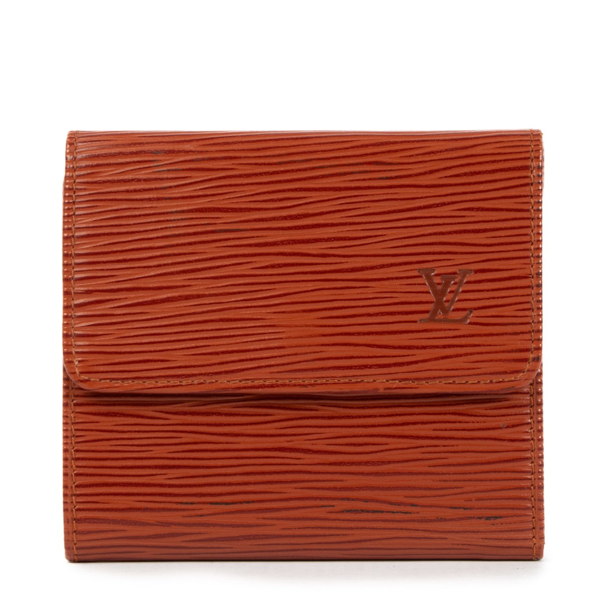 Louis Vuitton Cipango Gold Epi Leather Elise Wallet