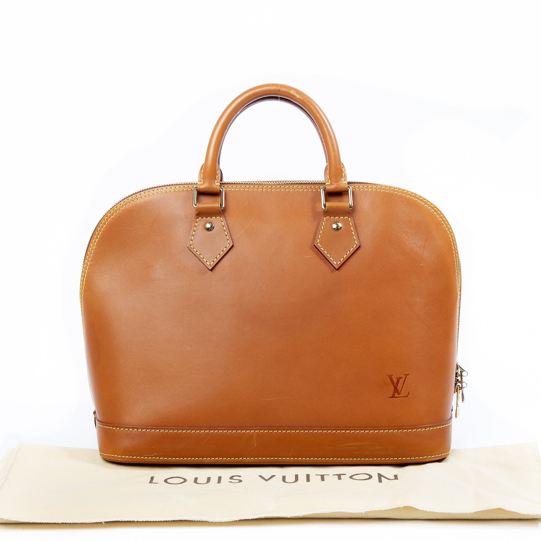 Louis Vuitton Vachetta Leather Alma