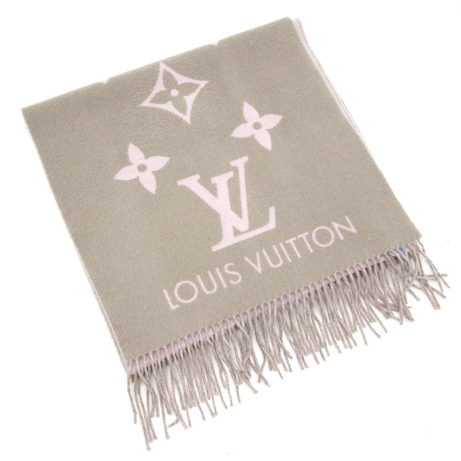 Louis Vuitton Reykjavik Cashmere Scarf online te koop bij tweedehands webshop Labellov