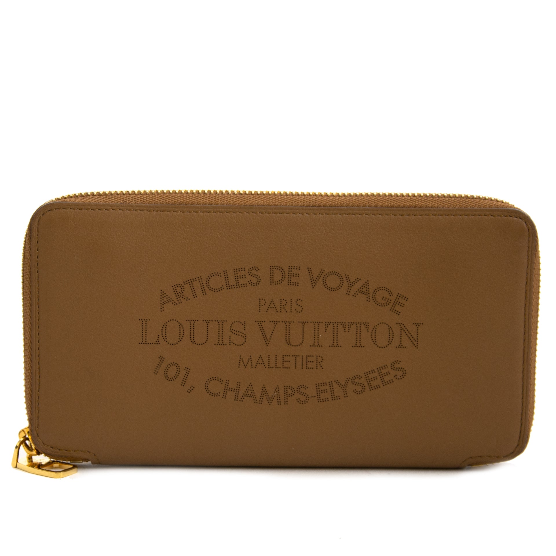 Louis Vuitton Veau Soie Leather Lena Wallet for sale online at Labellov secondhand luxury