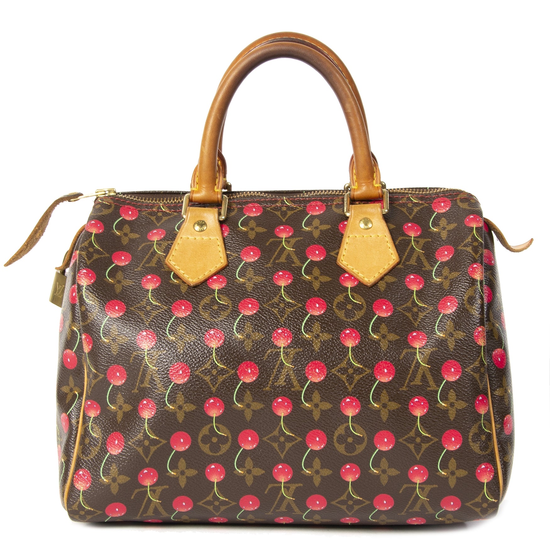 Louis Vuitton Murakami Cerises Cherry Speedy 25 Bag