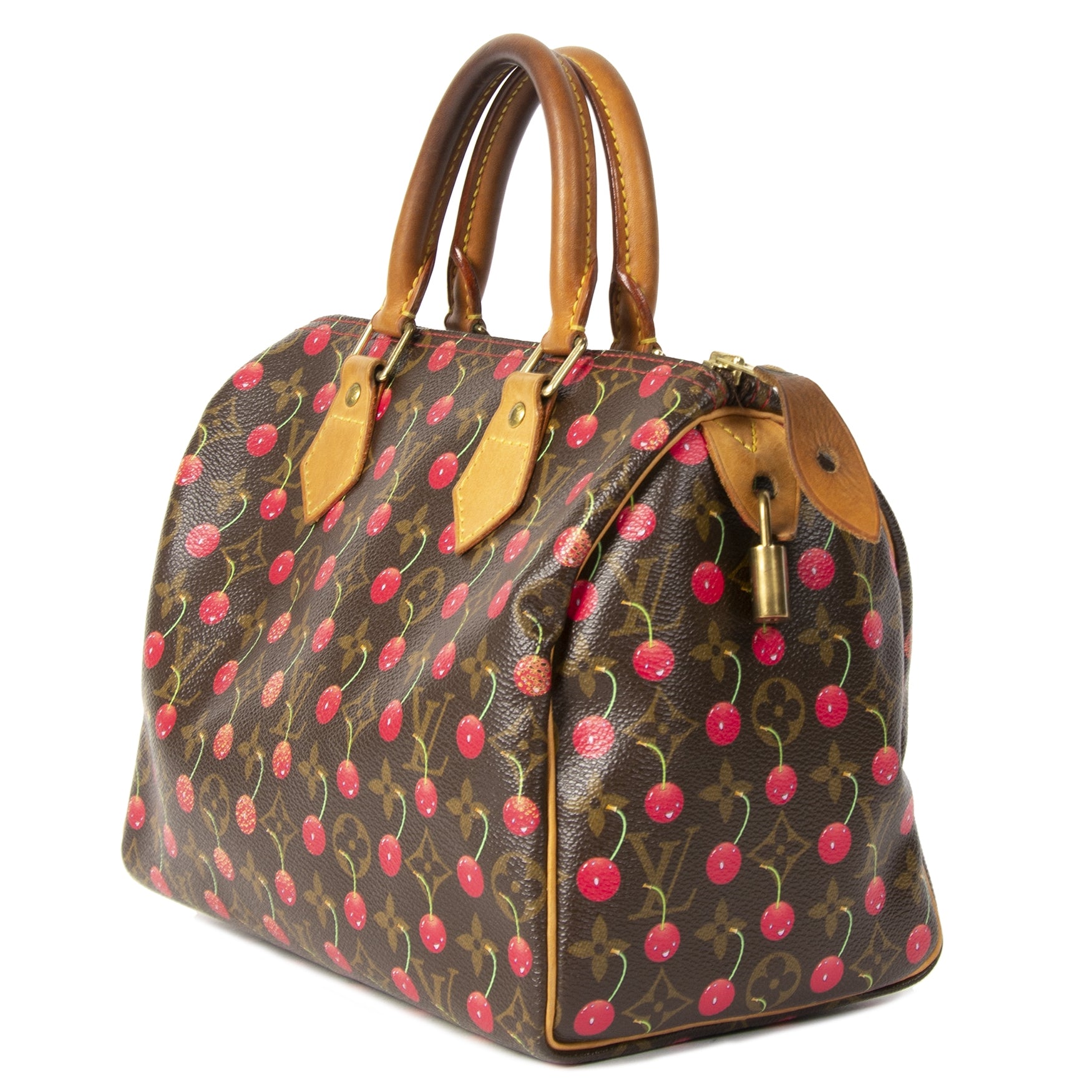 Louis Vuitton Murakami Cerises Cherry Speedy 25 Bag