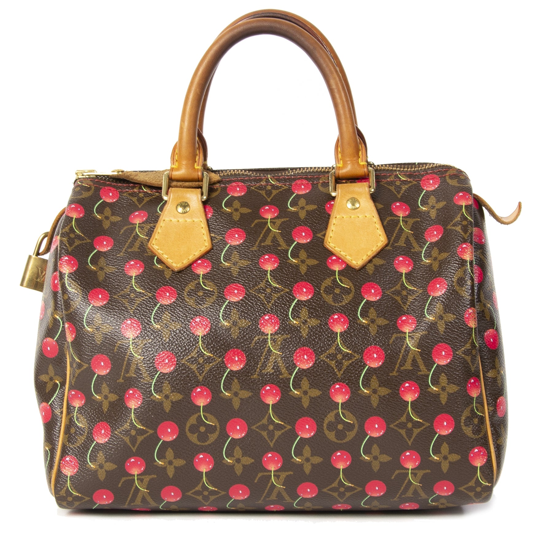 Louis Vuitton Murakami Cerises Cherry Speedy 25 Bag