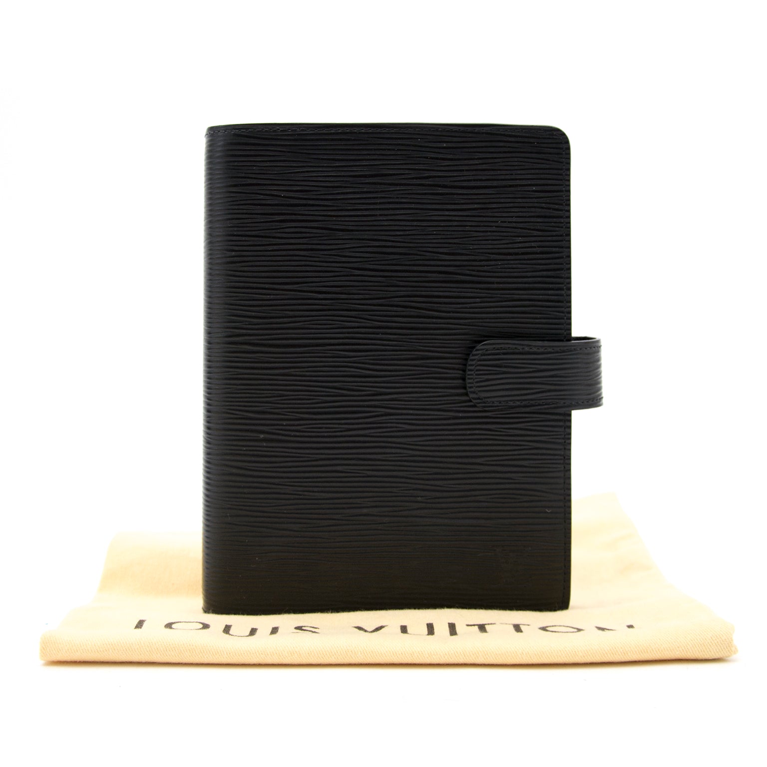 Shop safe and secure online Louis Vuitton Black Epi Couverture Agenda Fonctionnel MM at the right price at Labellov.com