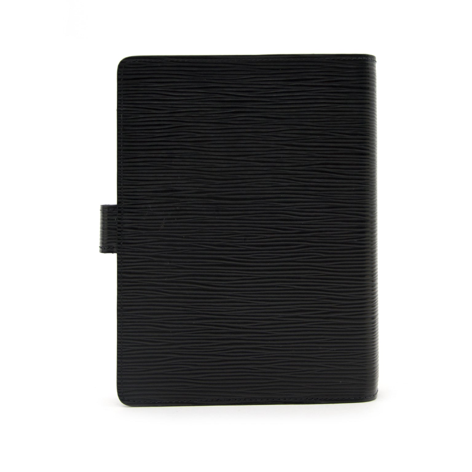 Shop safe online aan de beste prijs Louis Vuitton Black Epi Couverture Agenda Fonctionnel MM bij Labellov.com