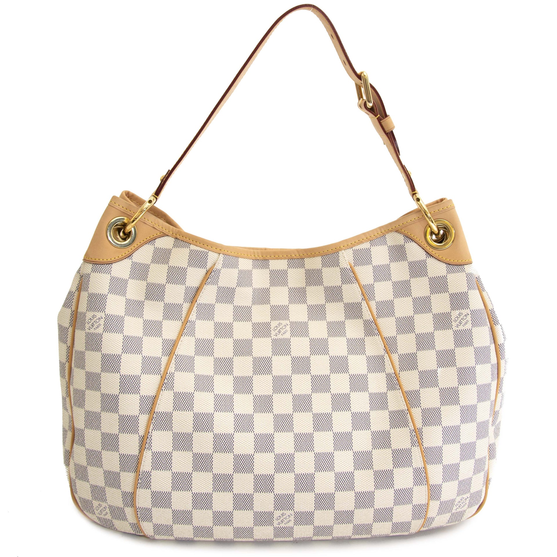 Louis Vuitton Galliera Damier Azur Shoulder Bag for sale