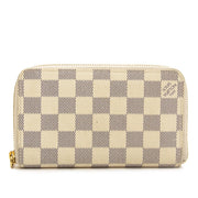 Louis Vuitton Damier Azur Zippy Wallet for sale at Labellov secondhand luxury in Antwerp