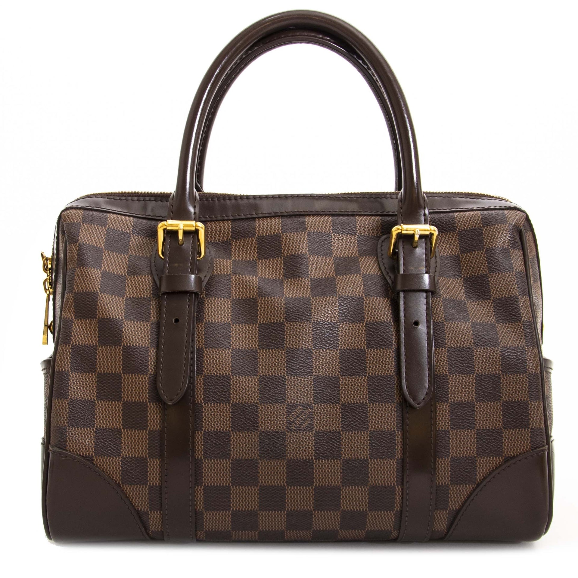 Louis Vuitton Damier Ebene Berkeley tas nu te koop bij labellov vintage mode webshop belgië aan de laagste prijs