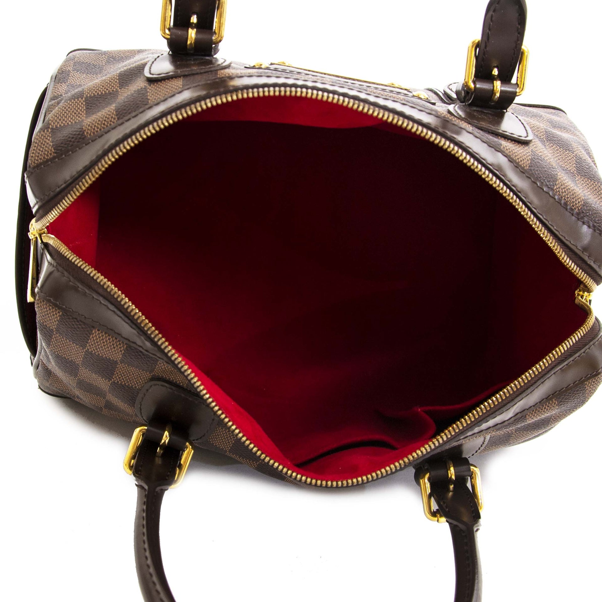 Louis Vuitton Damier Ebene Berkeley sac seconde-à-main à vendre à labellov vintage webshop de mode belgique