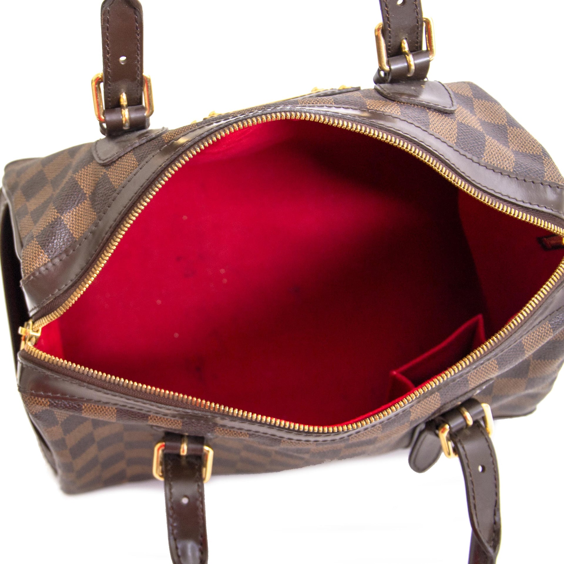 Louis Vuitton Damier Ebene Canvas Brown Berkeley Bag