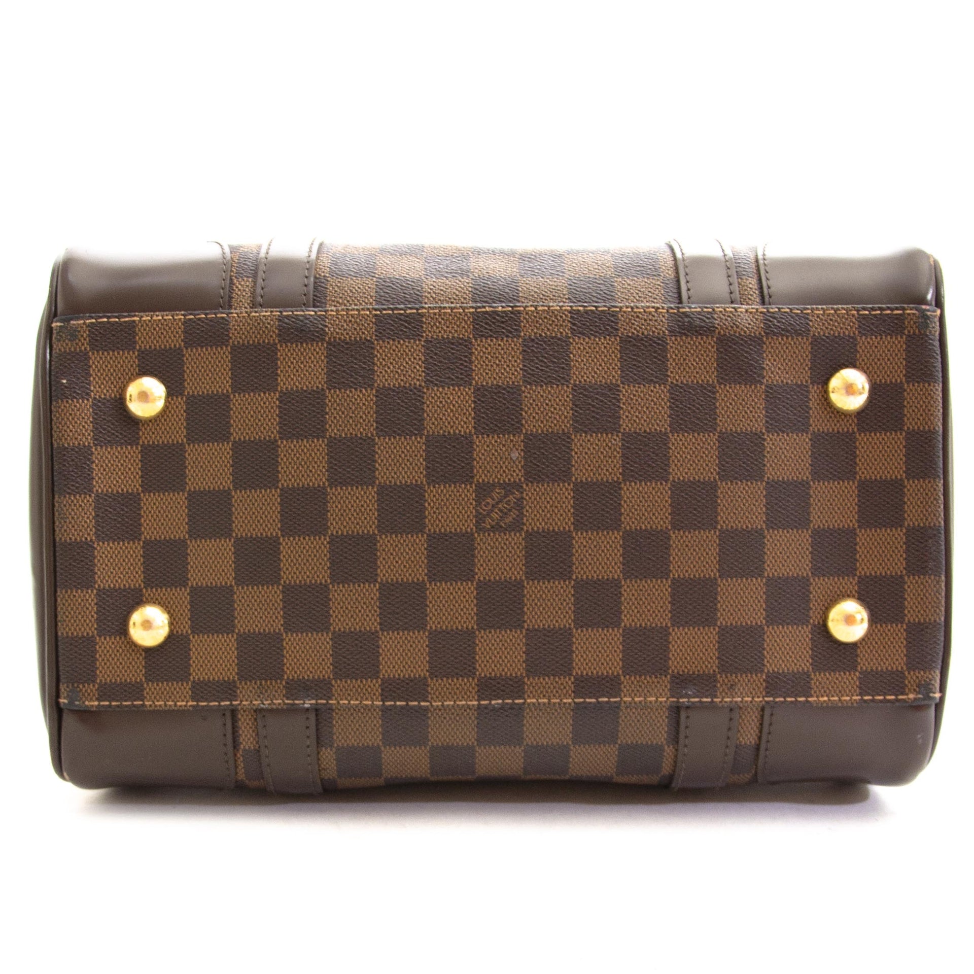 Louis Vuitton Damier Ebene Canvas Brown Berkeley Bag