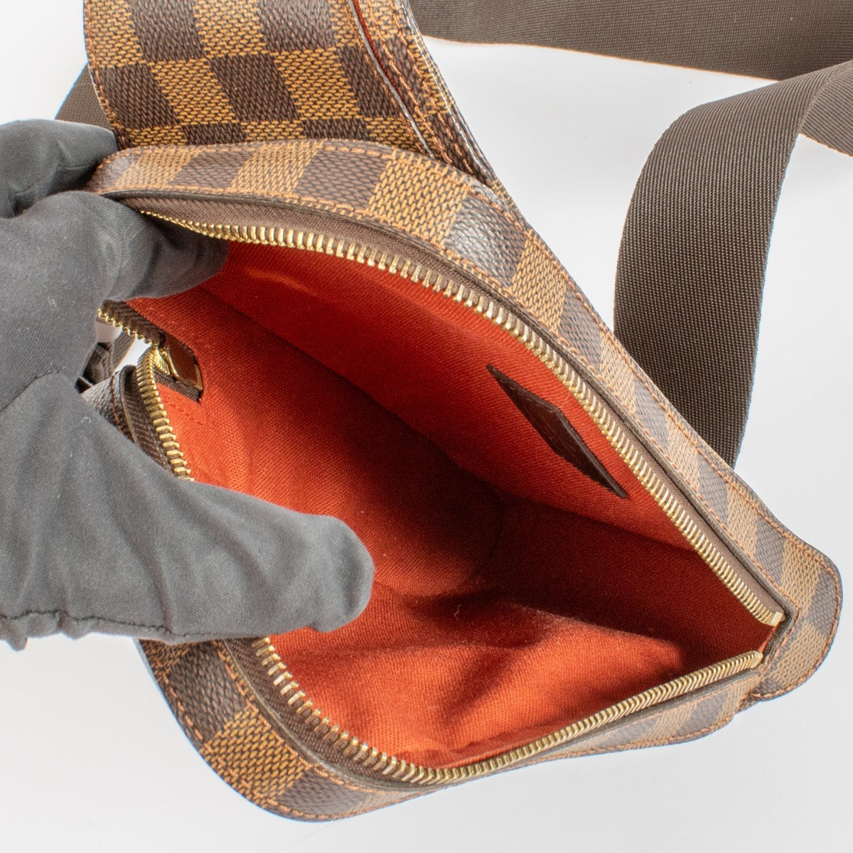 shop 100% authentic second hand Louis Vuitton Damier Ebene Geronimos Bag on Labellov.com