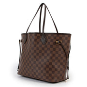 Louis Vuitton Damier Ebene Canvas Neverfull MM Shoulder Bag Buy this gorgeous bag here safely!